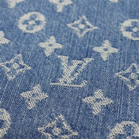 louis vuitton cotton fabric yard|louis vuitton denim fabric.